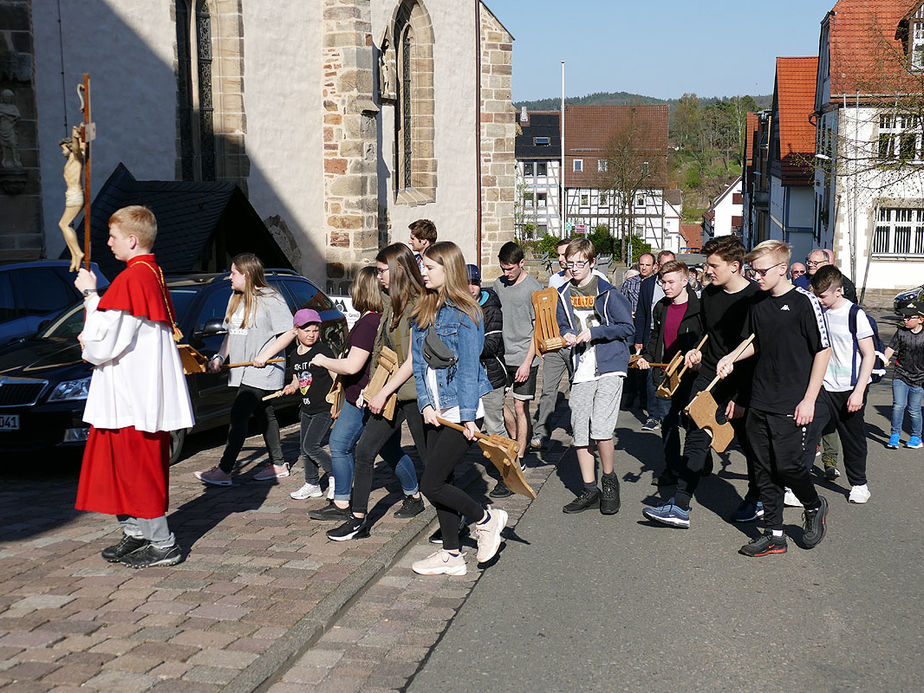 Karfreitgasliturgie und Karfreitagsprozession in Naumburg (Foto: Karl-Franz Thiede)